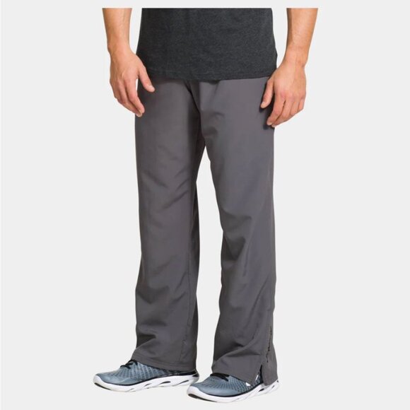 NEW Under Armour Warm Up Track Pants Mens XL Gray Loose Fit Athletic Gym JJ01X